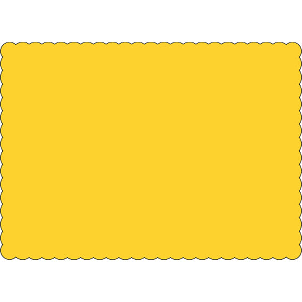 Gold 10" x 14" Placemats - Case of 1000