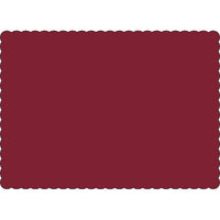 Maroon 10" x 14" Placemats - Case of 1000