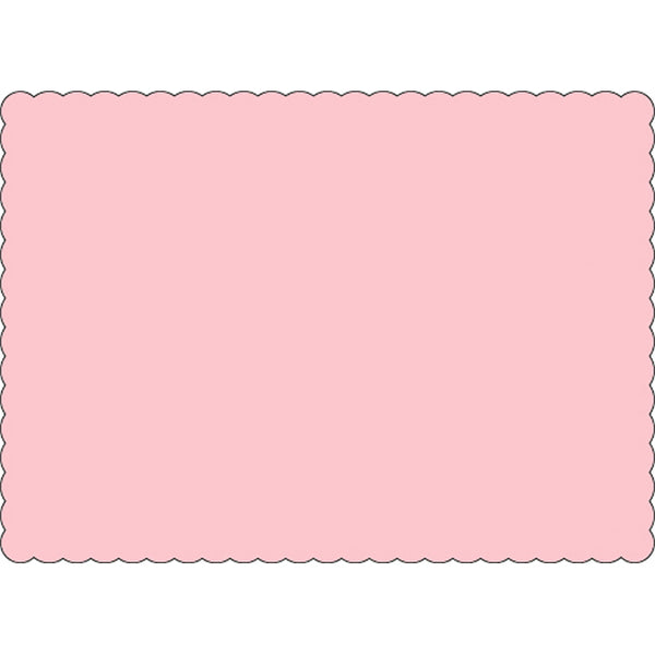 Pink 10" x 14" Placemats - Case of 1000