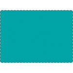 Teal 10" x 14" Placemats - Case of 1000