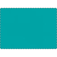 Teal 10" x 14" Placemats - Case of 1000