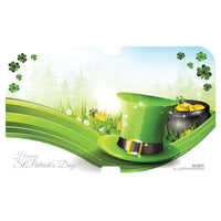 St Patrick's Day 12" x 19-5/8" One-Piece Hot/Cold Traycovers - Pack of 100